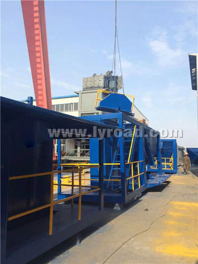 Sudan Customer Brought LB1000 Asphalt Mixing Plant